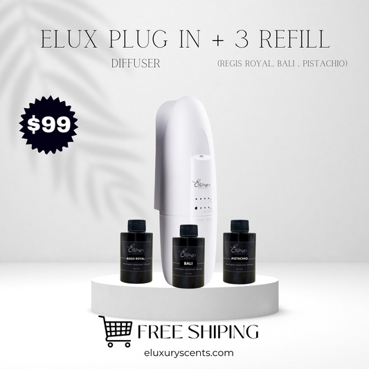 KIT 1 (ELUX PLUG IN + 3 REFILL)