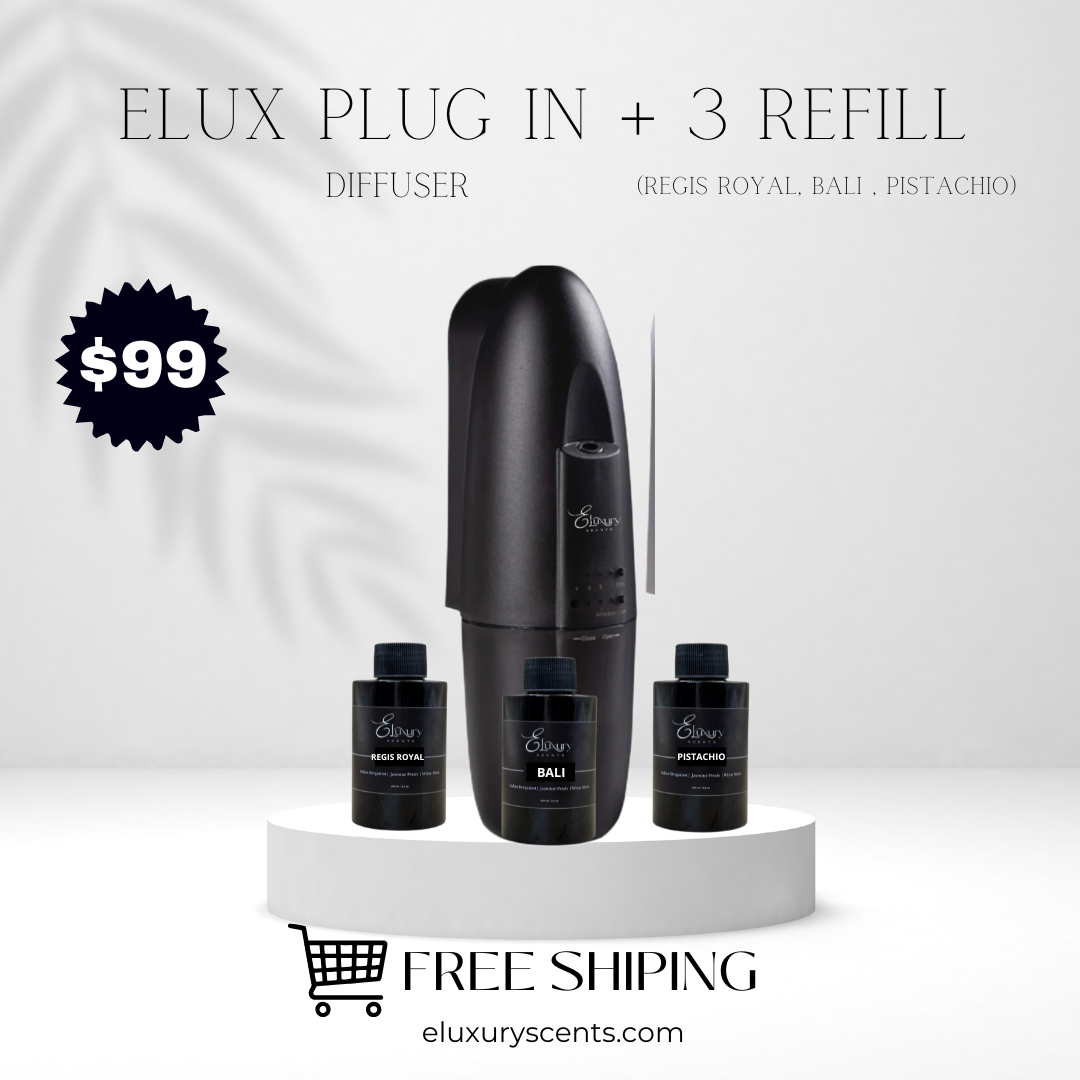KIT 1 (ELUX PLUG IN + 3 REFILL)